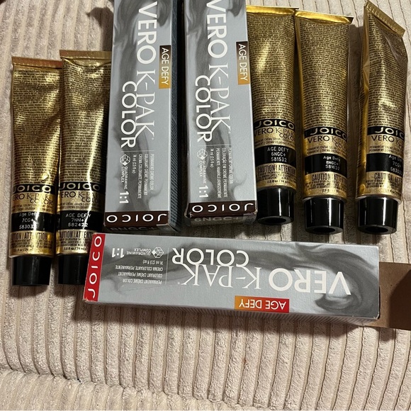Joico Vero k-pak hair dye permanent cream color age defy lot NEW copper brown 5 - Picture 1 of 4